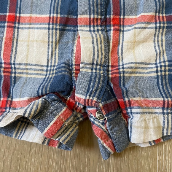 Baby Gap one piece plaid romper 3-6m - Picture 3 of 4